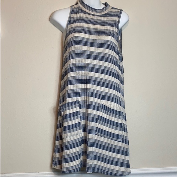 Altar’d State Striped Dress with Pockets - Picture 2 of 9